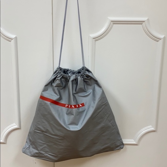 PRADA draw string nylon bag - Picture 7 of 11